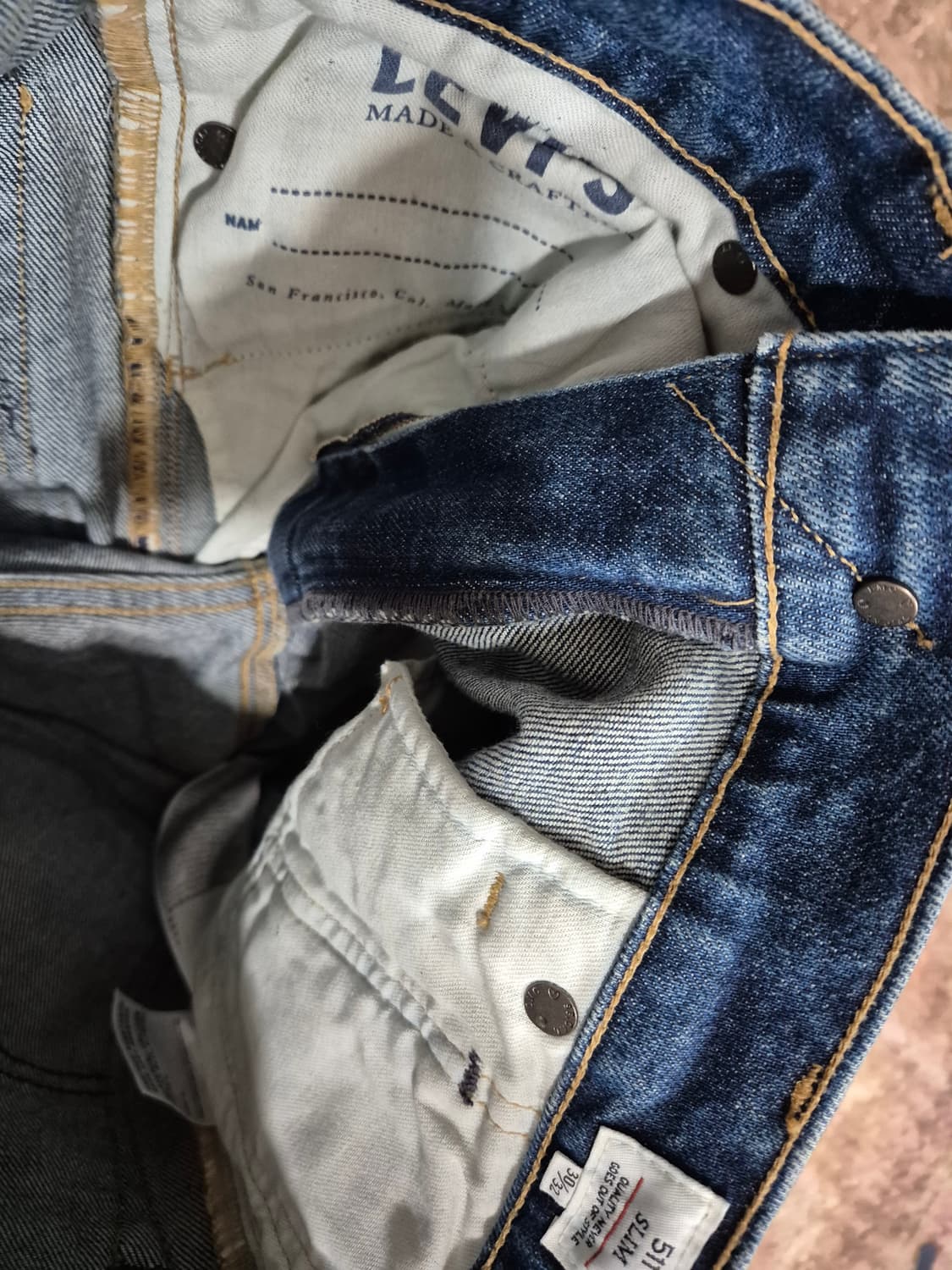 리바이스 511 made & Crafted japan 30x32 일본데님 상품이미지5