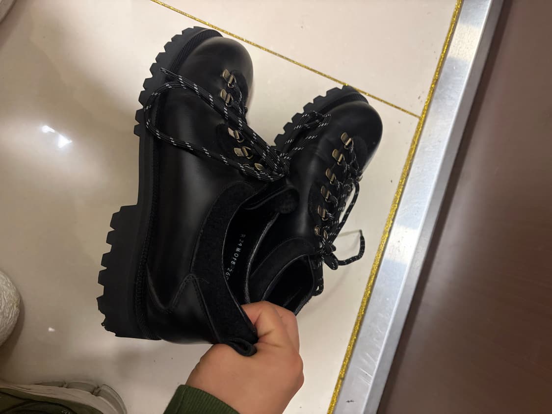 로맨틱무브 마운틴슈즈 오일블랙 260 상품이미지3