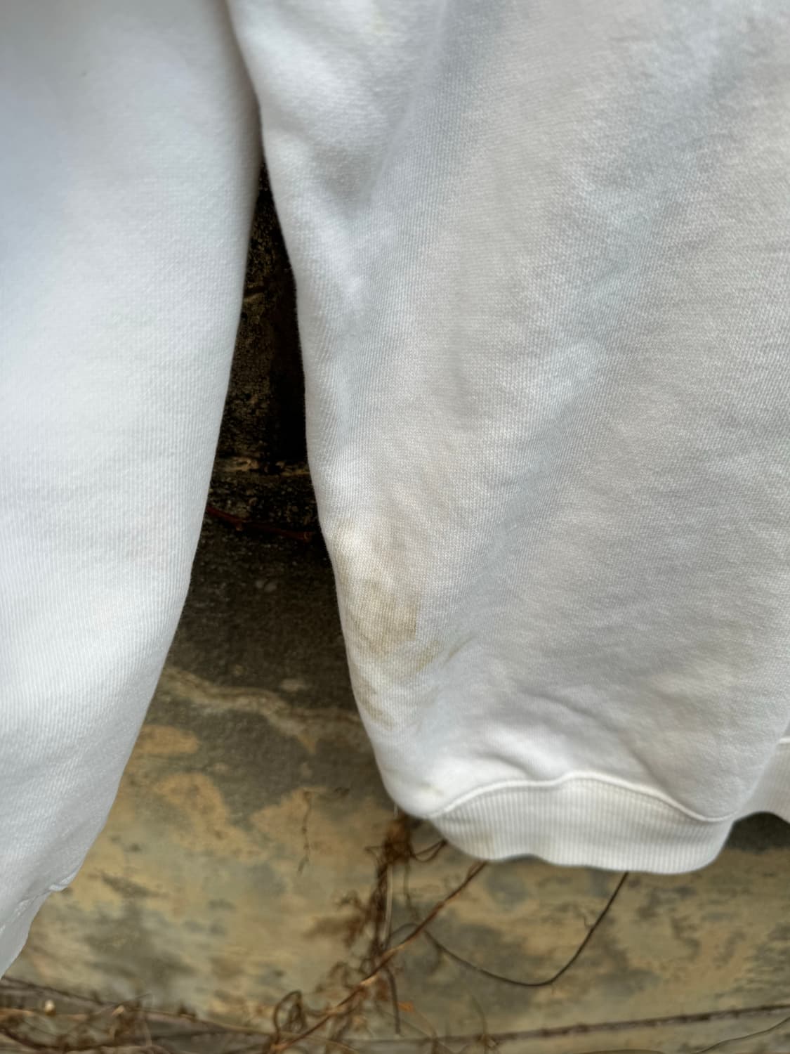 90s 루니툰즈 taz 골프 빈티지 자수 스웻 셔츠 맨투맨 화이트 상품이미지6