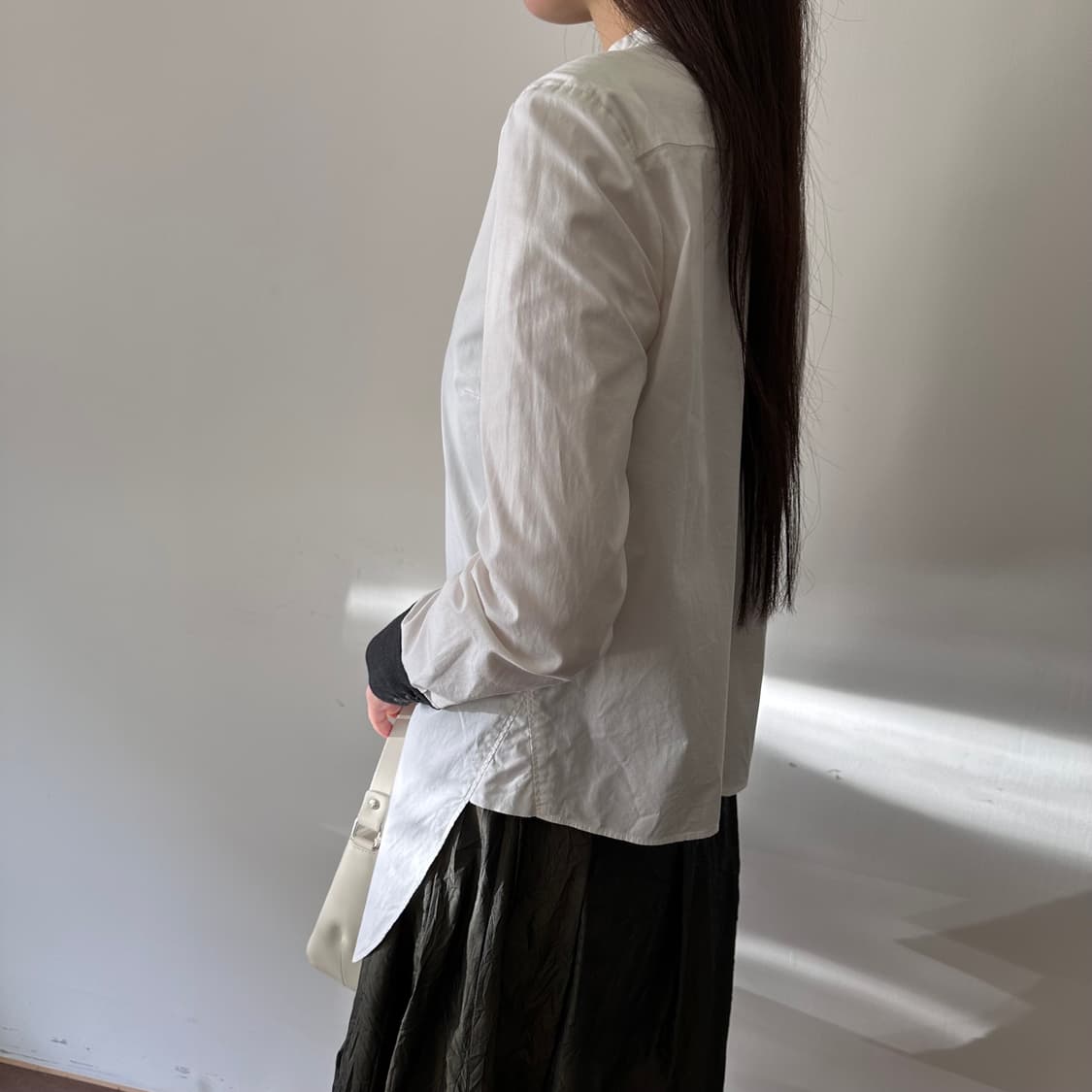 질샌더 jil sander navy 디테일 셔츠 상품이미지2