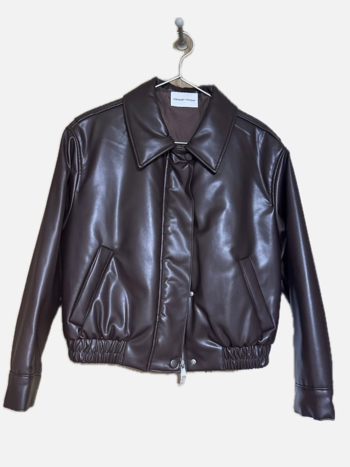 Vintage 유광 패딩 자켓 상품이미지1