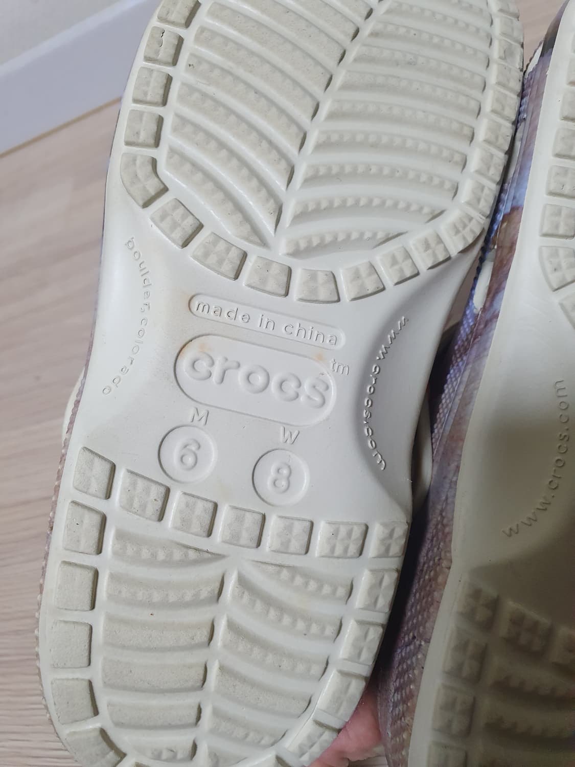 크록스 x WHR 클래식 클로그 슬리퍼 240 상품이미지7