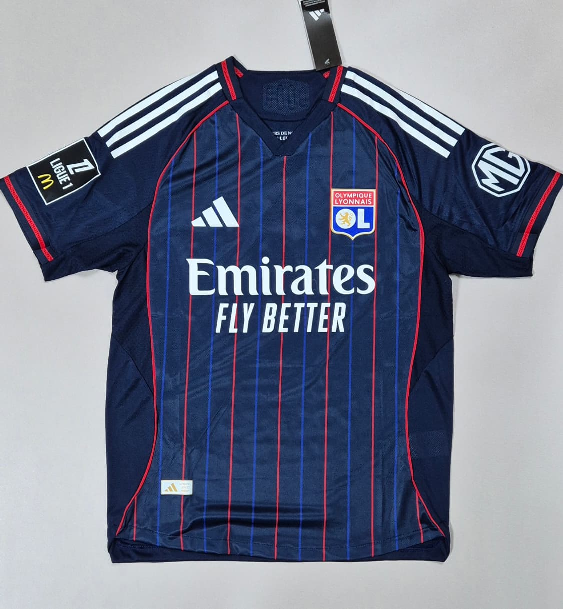 25-26 올림피크 리옹 어웨이킷 엔드릭 유니폼 L 상품이미지1