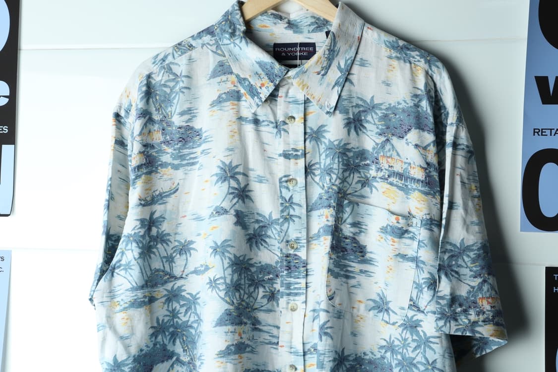 (XL-3XL) 브랜드빈티지 반팔셔츠 남방 USA 하와이안-H33093 상품이미지3