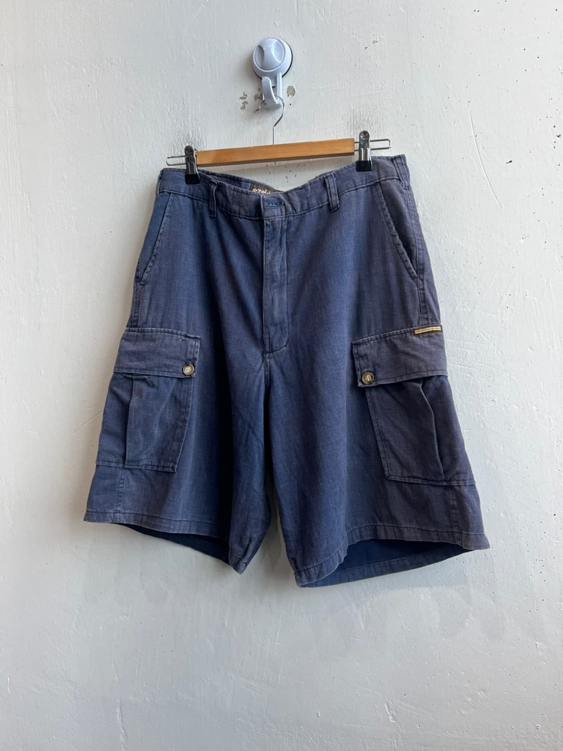 Made in USA 빈티지 워싱 카고 쇼츠 반바지 상품이미지1
