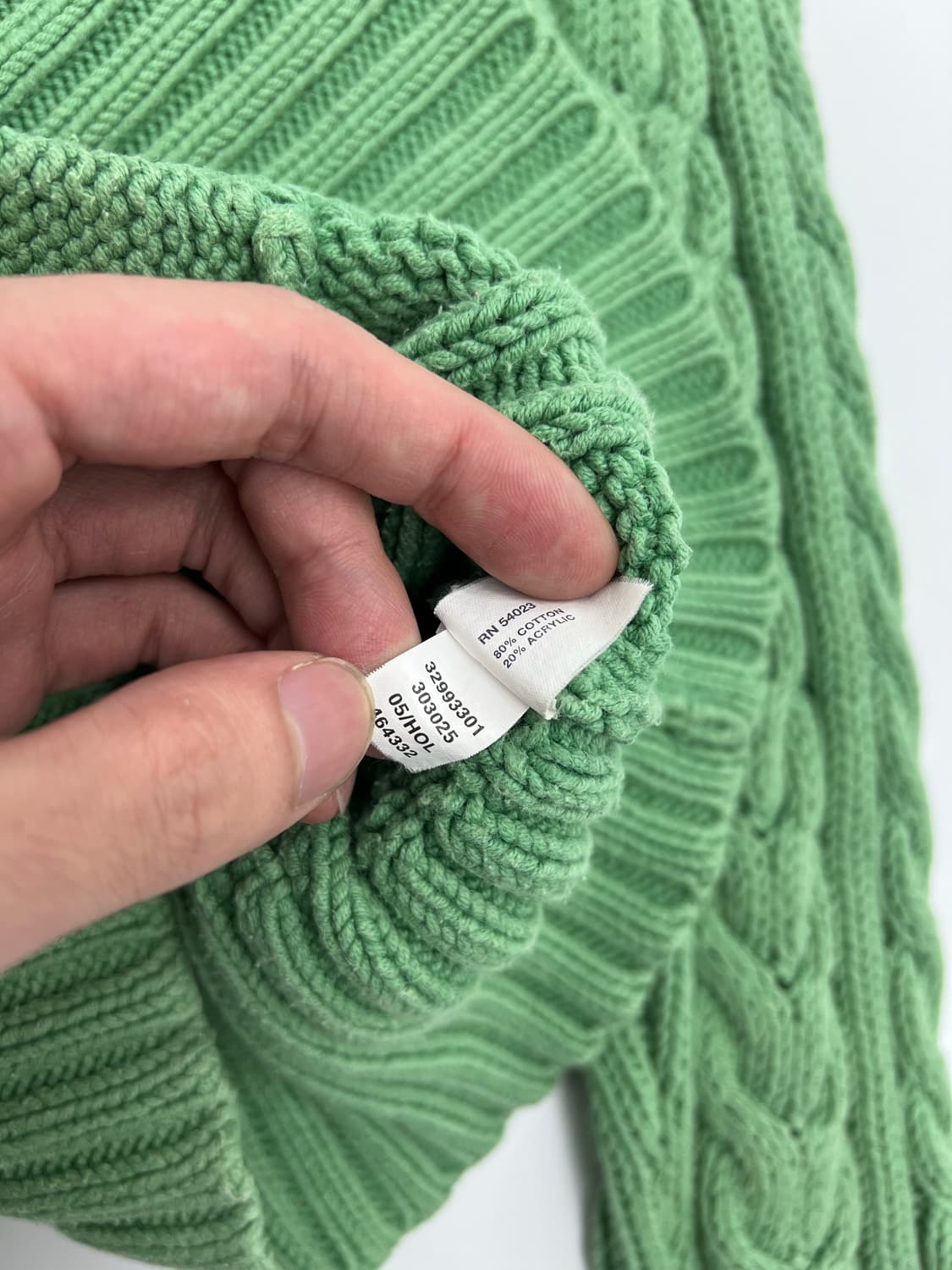 갭 후드 니트 집업 상품이미지5