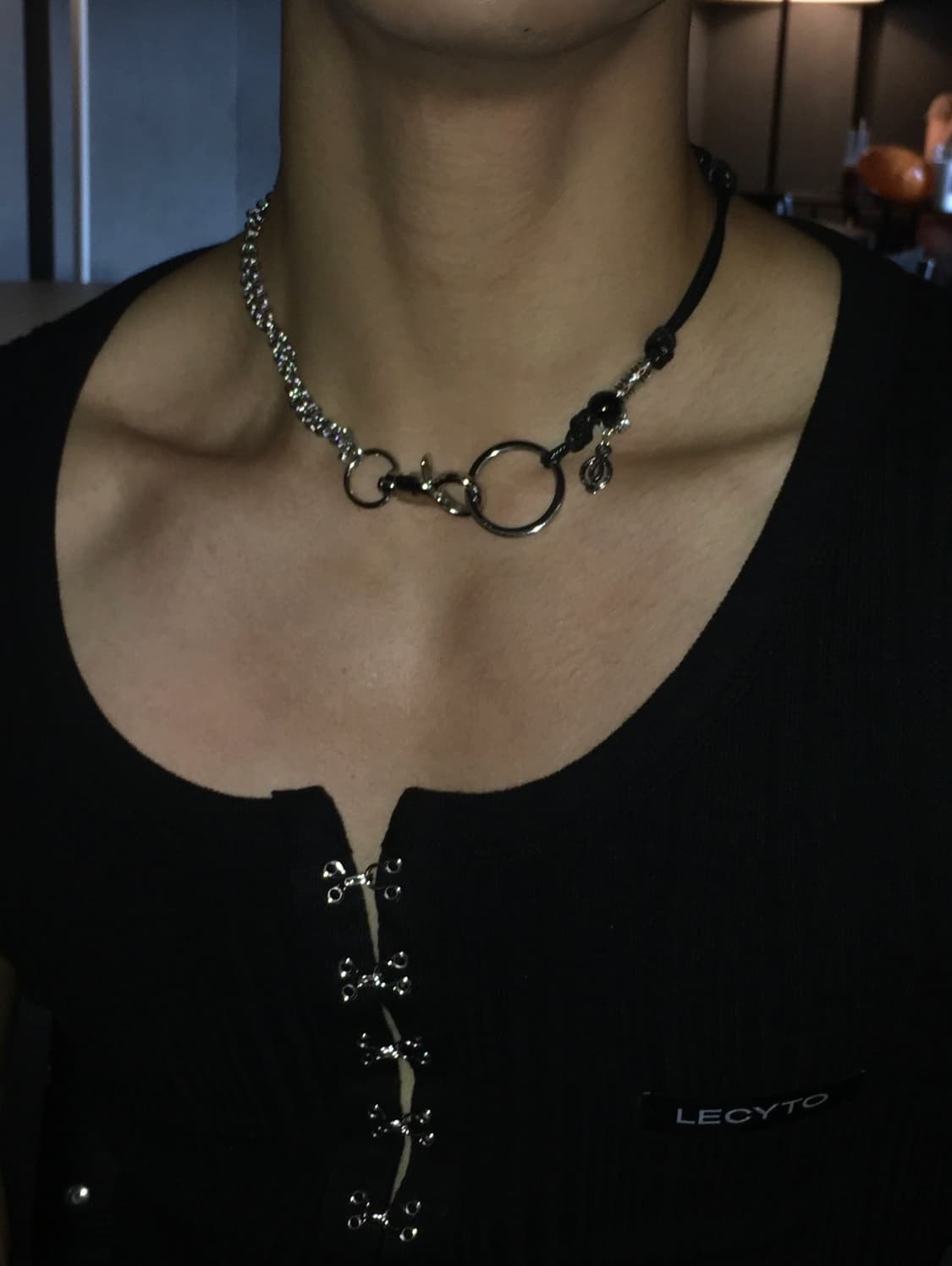 Lock & Loop necklace ᯼ 상품이미지3
