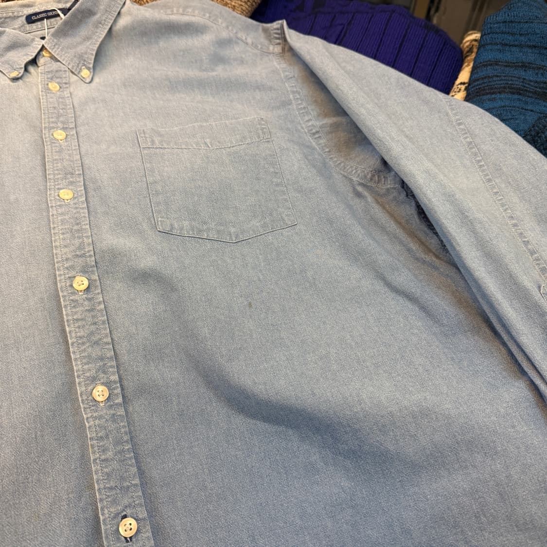 올드갭 클래식 옥스포드 셔츠 XL XXL 105 110 상품이미지4