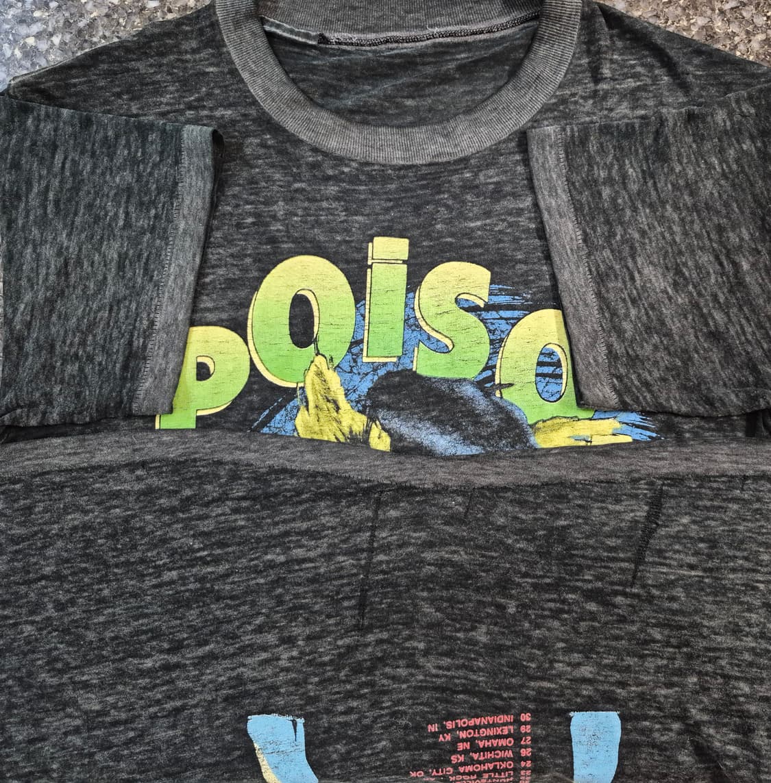 1988 VINTAGE POISON World Tour T-Shirt 상품이미지6