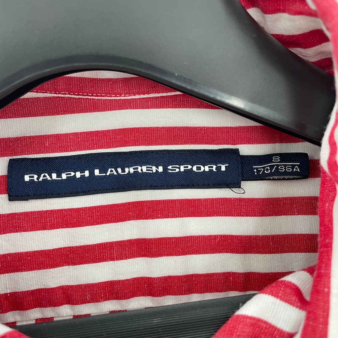 폴로 랄프로렌 린넨 혼방 스트라이프 셔츠 44 상품이미지7