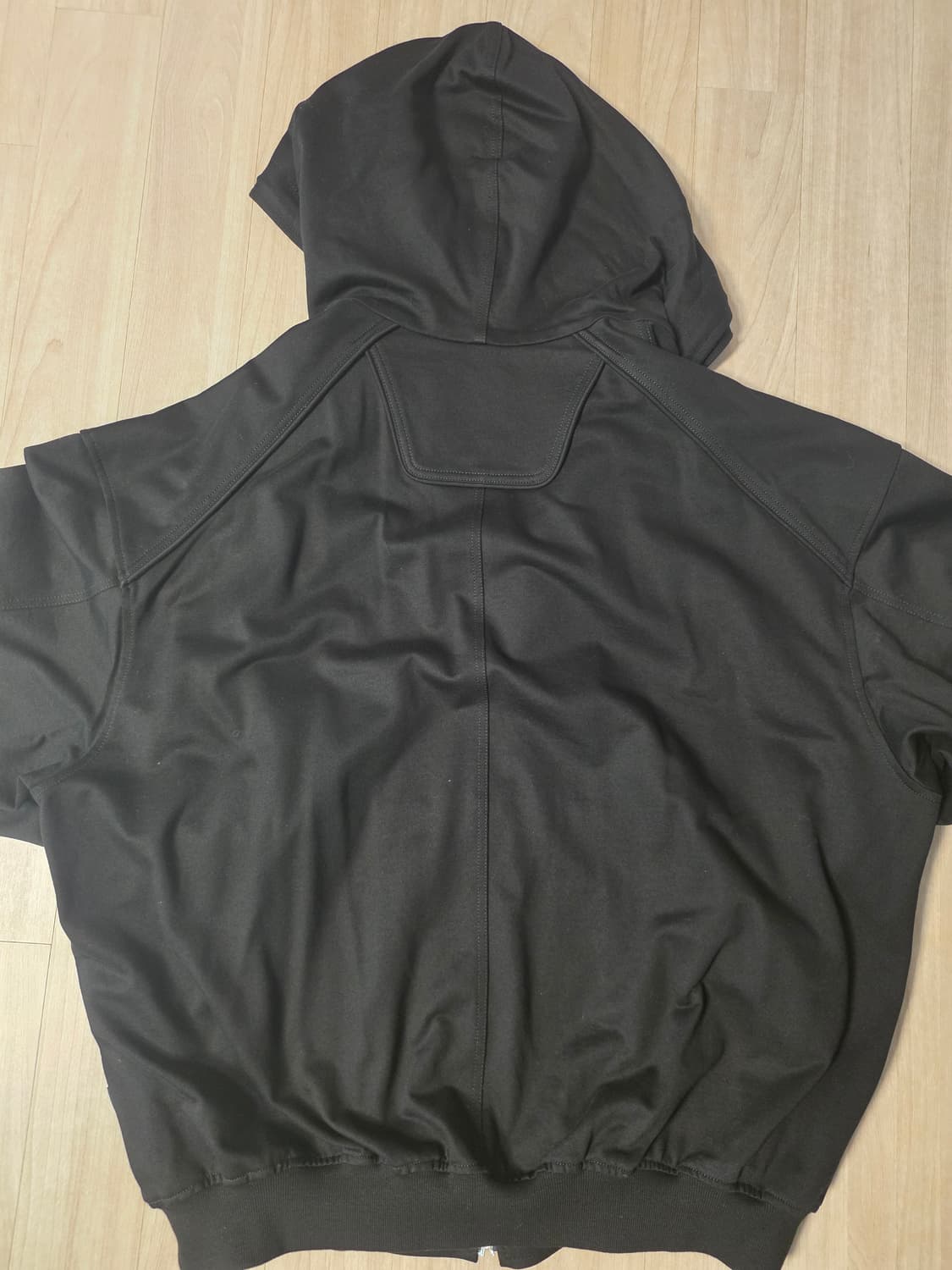 준지 더블 레이어드 후드 집업 상품이미지3