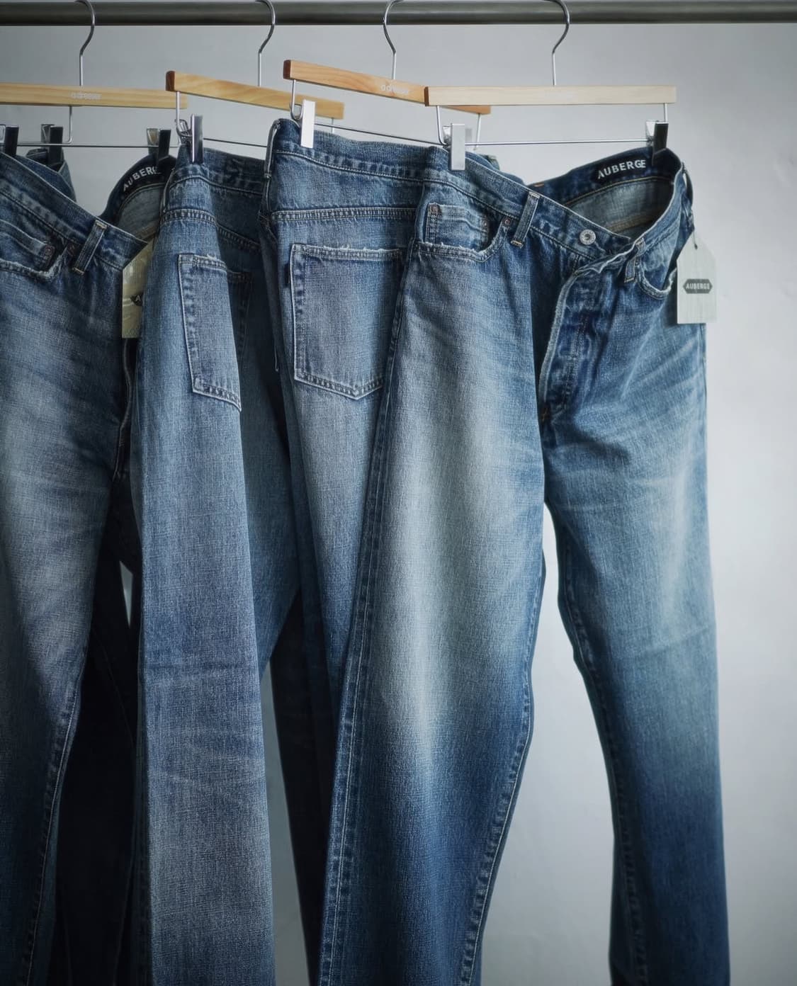 [44] 오베르쥬(auberge) 어드레서 샵 별주 빈티지 워시데님 상품이미지1