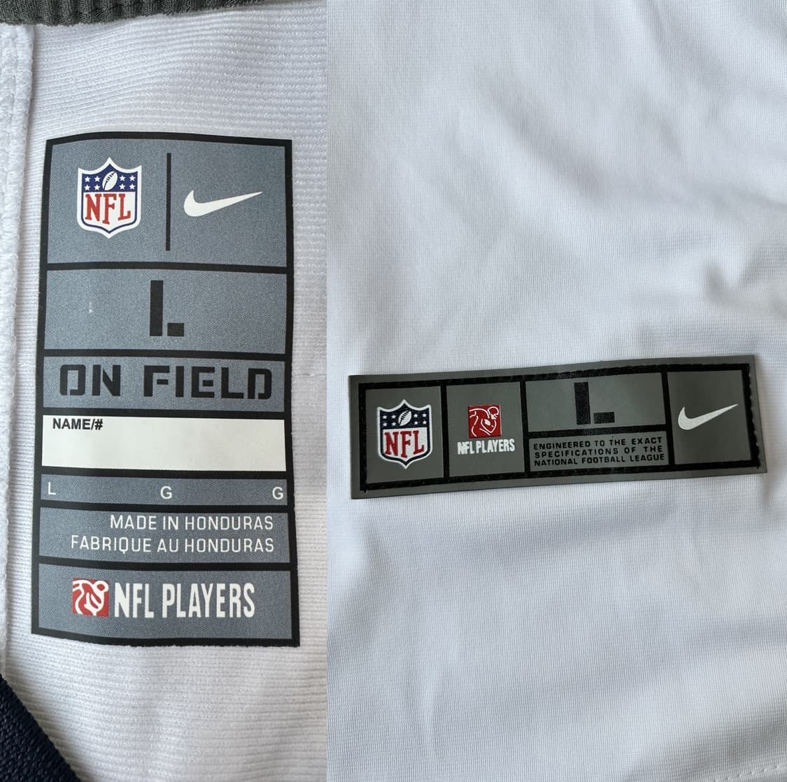 나이키 뉴잉글랜드 패트리어츠 톰 브래디 NFL 져지 화이트 L 상품이미지9