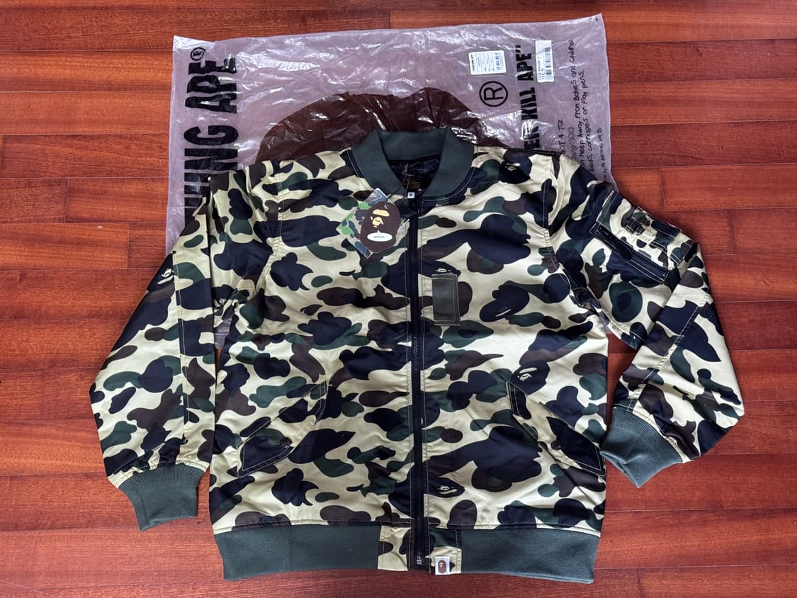 베이프 ma1 봄버 자켓 상품이미지1