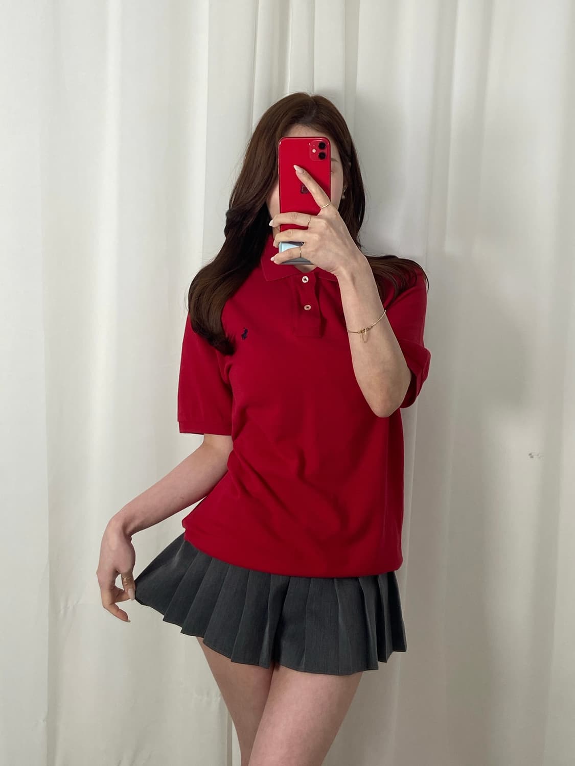 폴로 버건디 포니 Pk 상품이미지4