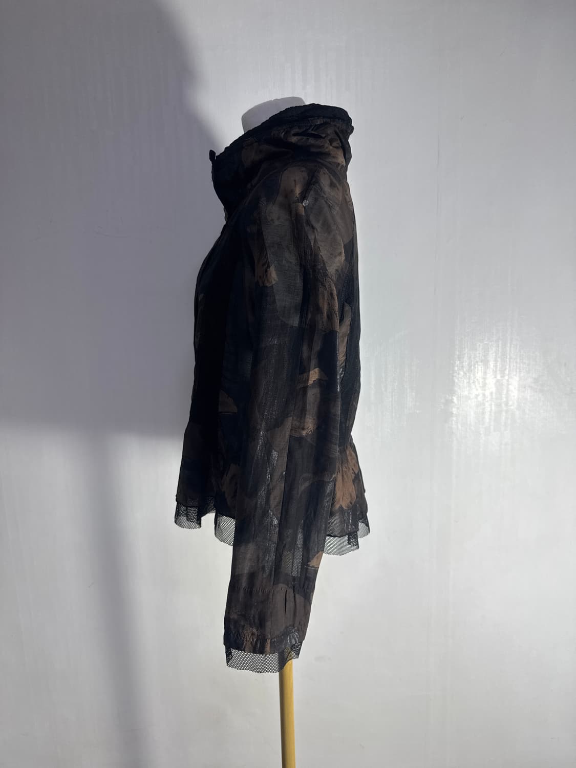 Eiko kondo 플라워 시어 메쉬 자켓 y2k lgb goa 보노 상품이미지2