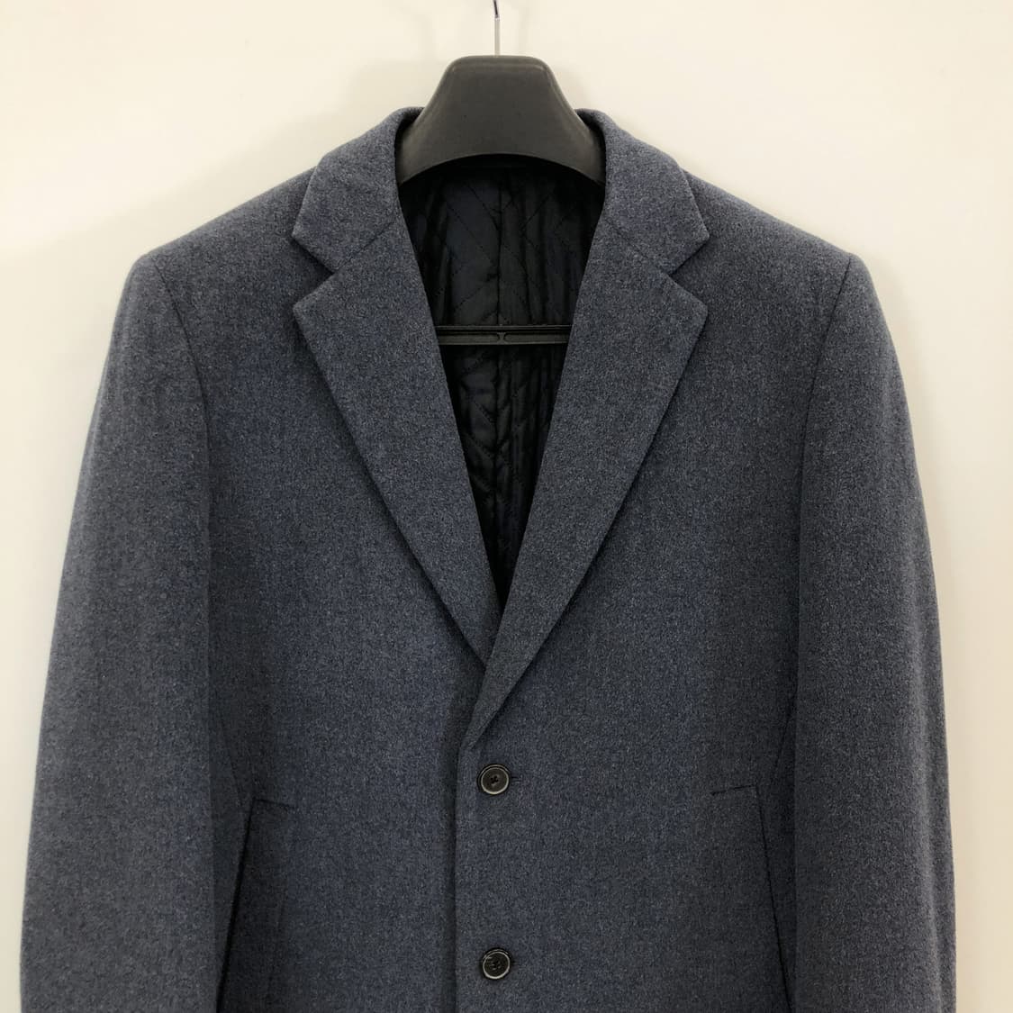 트루젠 캐시미어 체스터 블루 울코트 105사이즈 상품이미지3