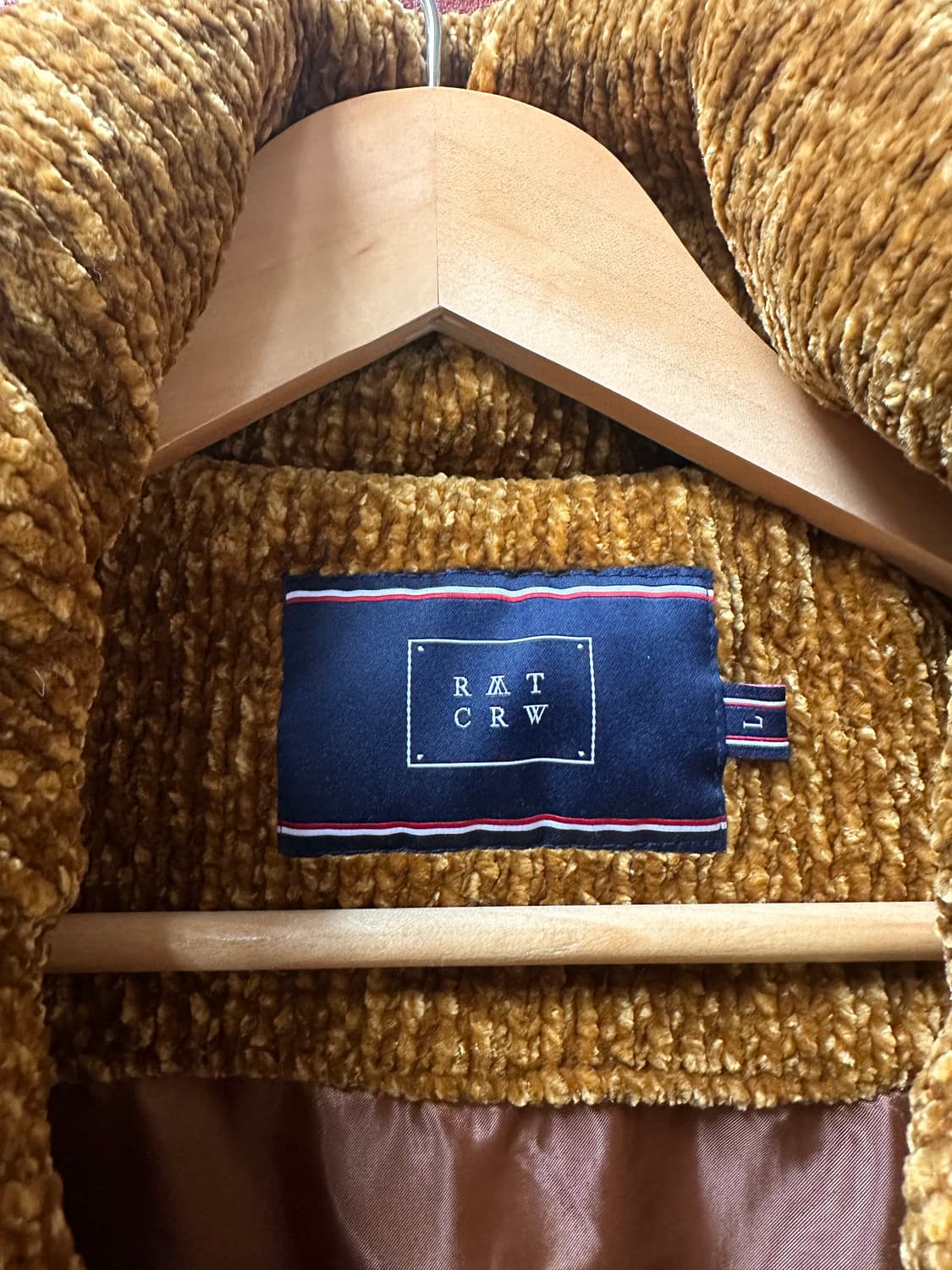 (L)로맨틱크라운 니트 벨벳 덕다운 패딩 브라운(세븐틴 착용) 상품이미지5