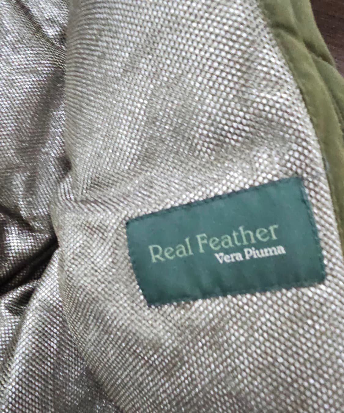 헤리코튼  카키색 후드 야상 패딩 점퍼 95 상품이미지8