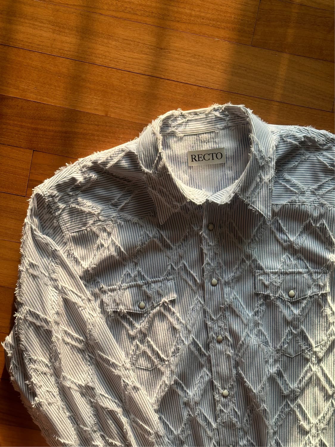 recto 렉토 보헤미안 셔츠 L 상품이미지1