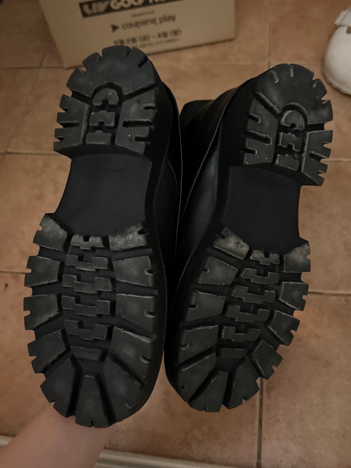 포른른 셔링 하프 부츠 블랙 상품이미지7