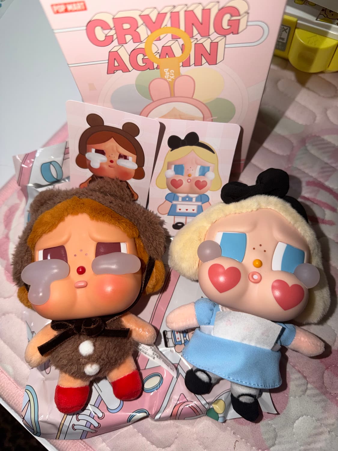 팝마트 크라잉베이비 앨리스 곰돌이 인형 상품이미지1