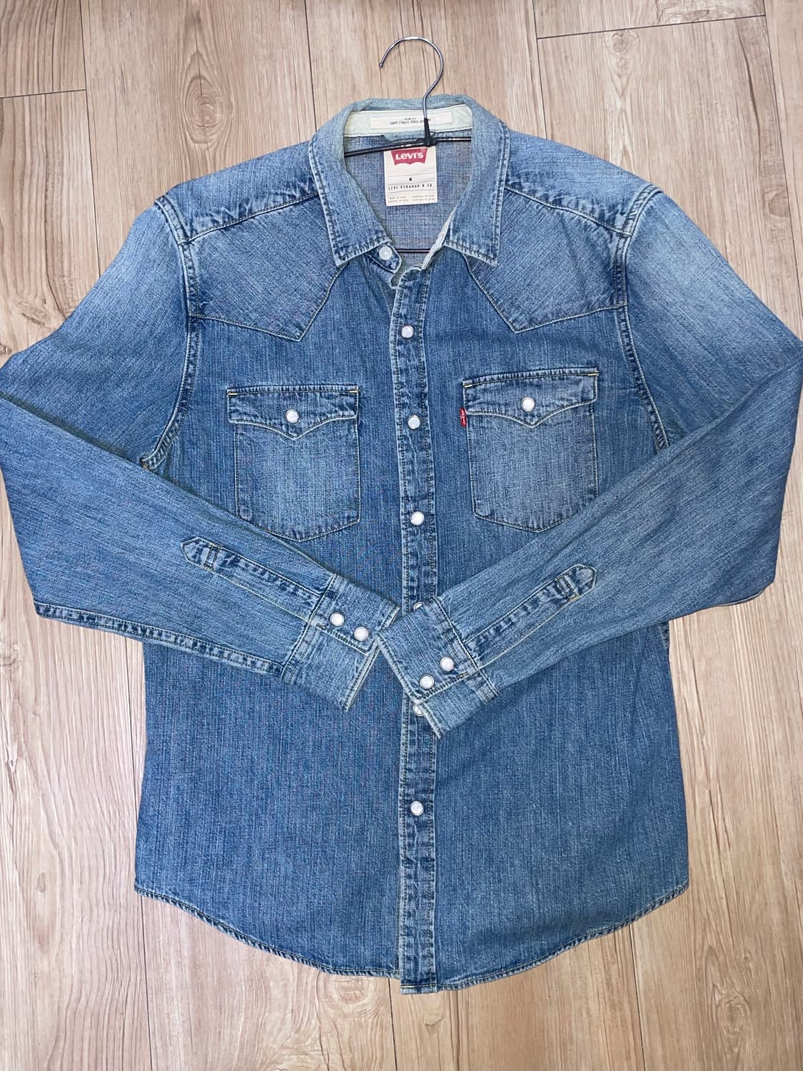 리바이스 웨스턴 데님 셔츠 상품이미지1
