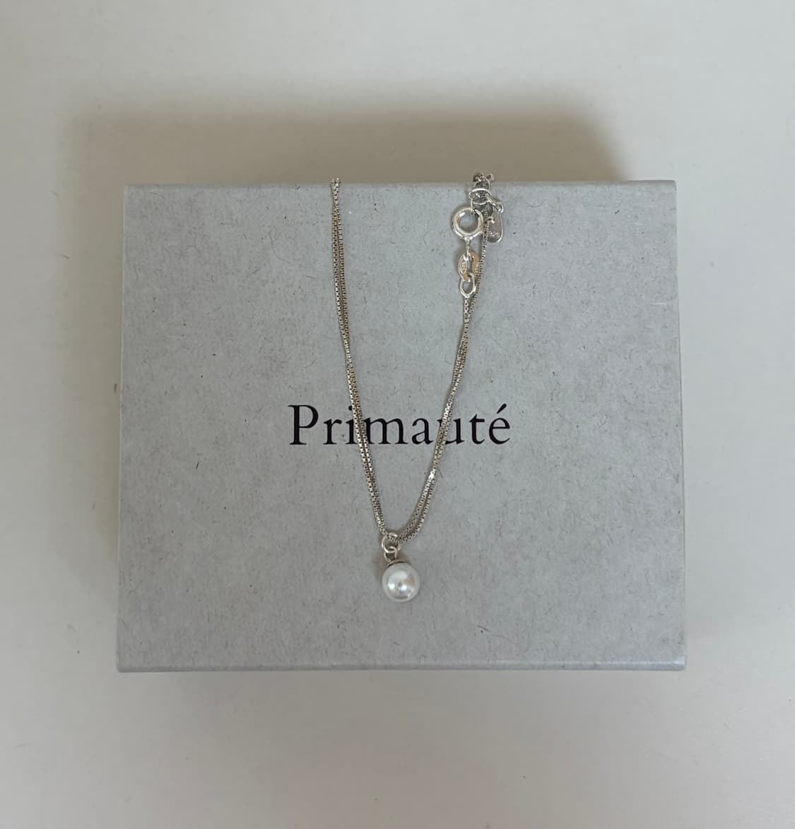 프리모떼 펄 네크리스 pearl necklace 실버925 상품이미지1