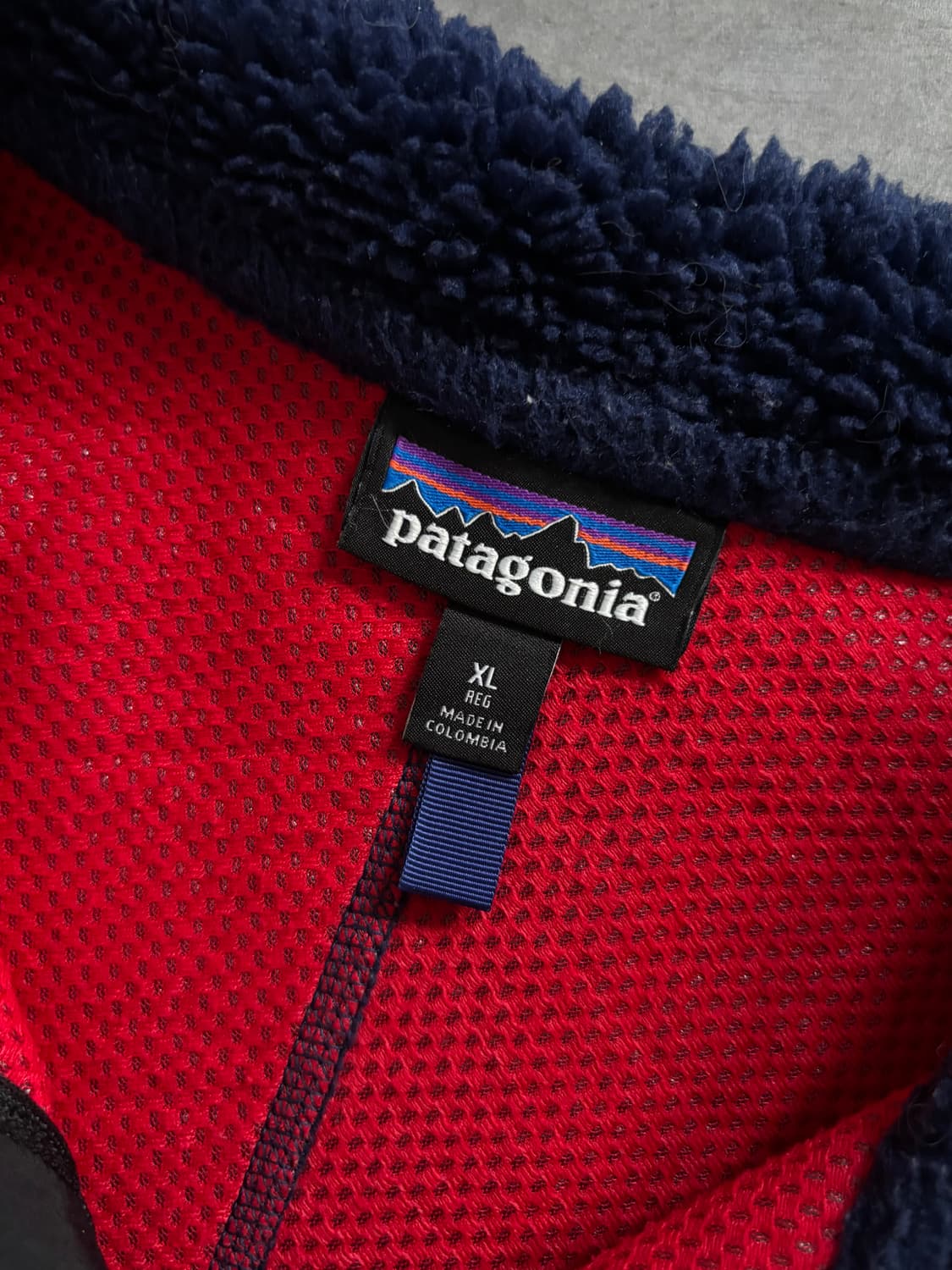 Patagonia 파타고니아 블루 컬러 플리스 자켓 상품이미지4