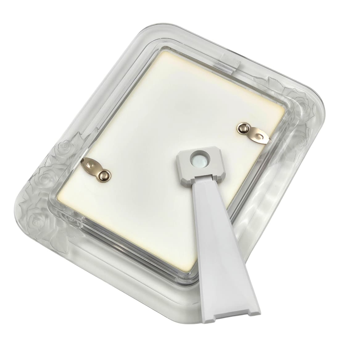 90s 호야 크리스탈 불투명 장미 탁상 액자 상품이미지7