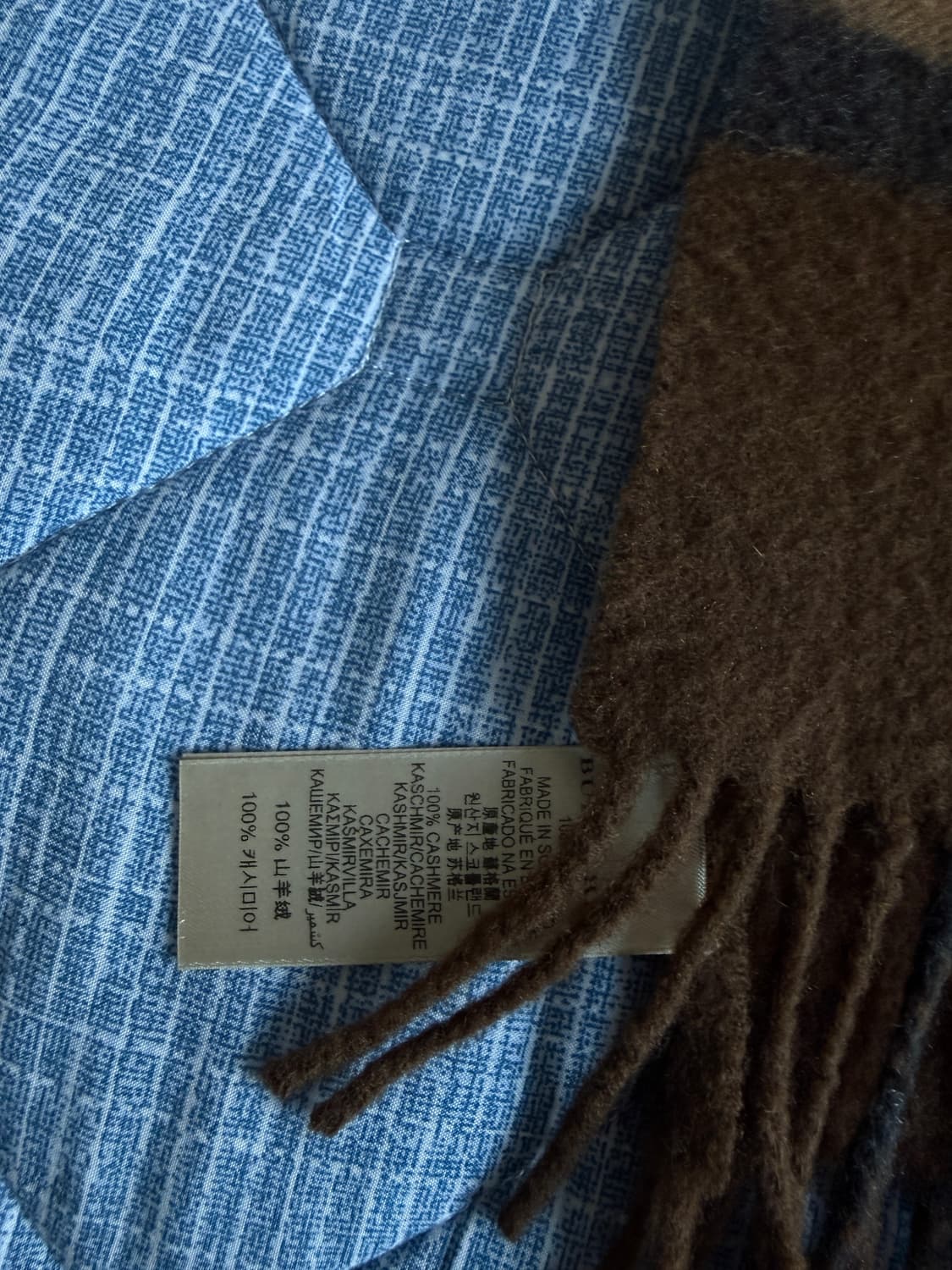 버버리 캐시미어 머플러 상품이미지3