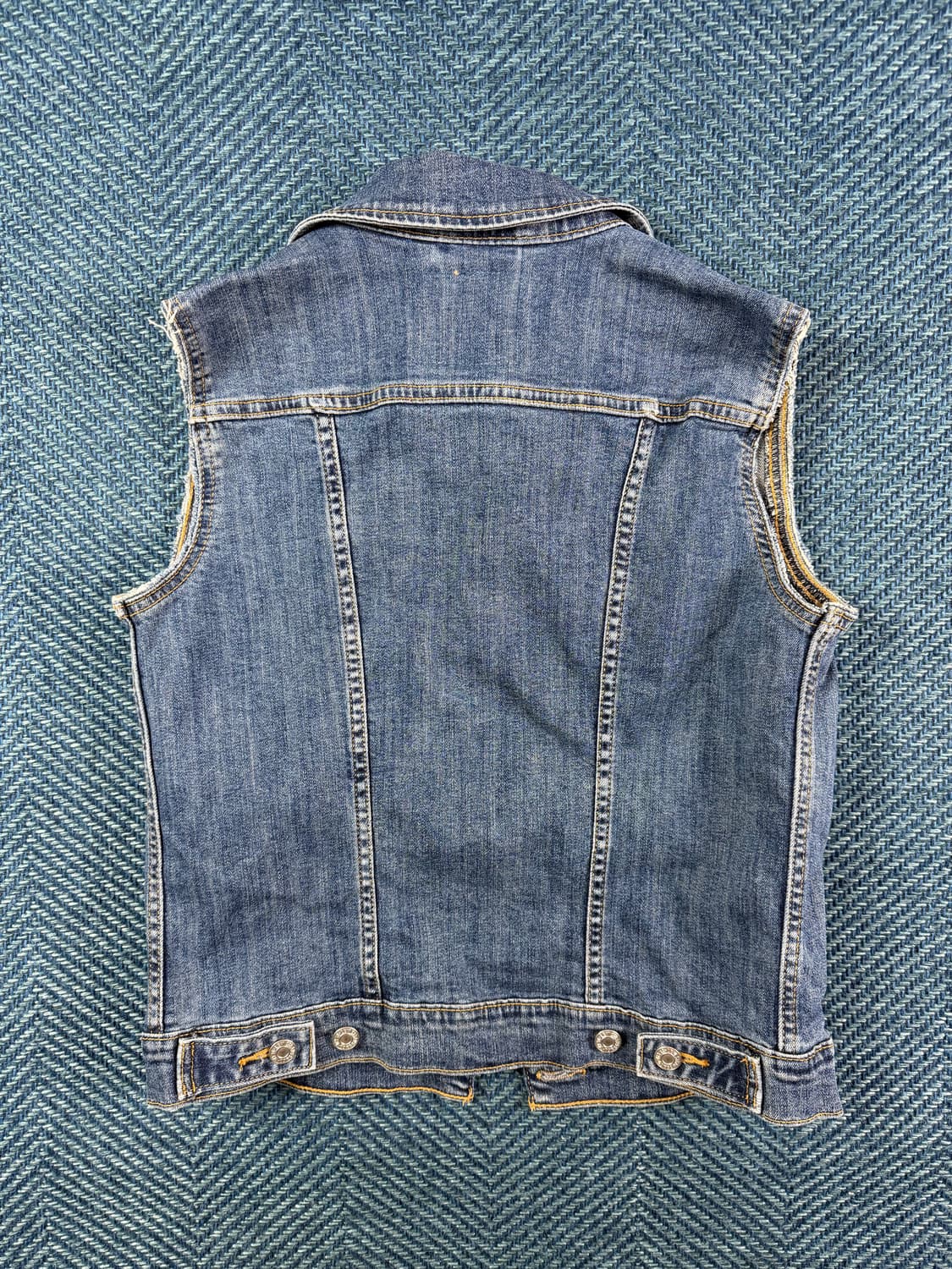 리바이스(Levi's) 빈티지 데님 베스트 S 상품이미지2