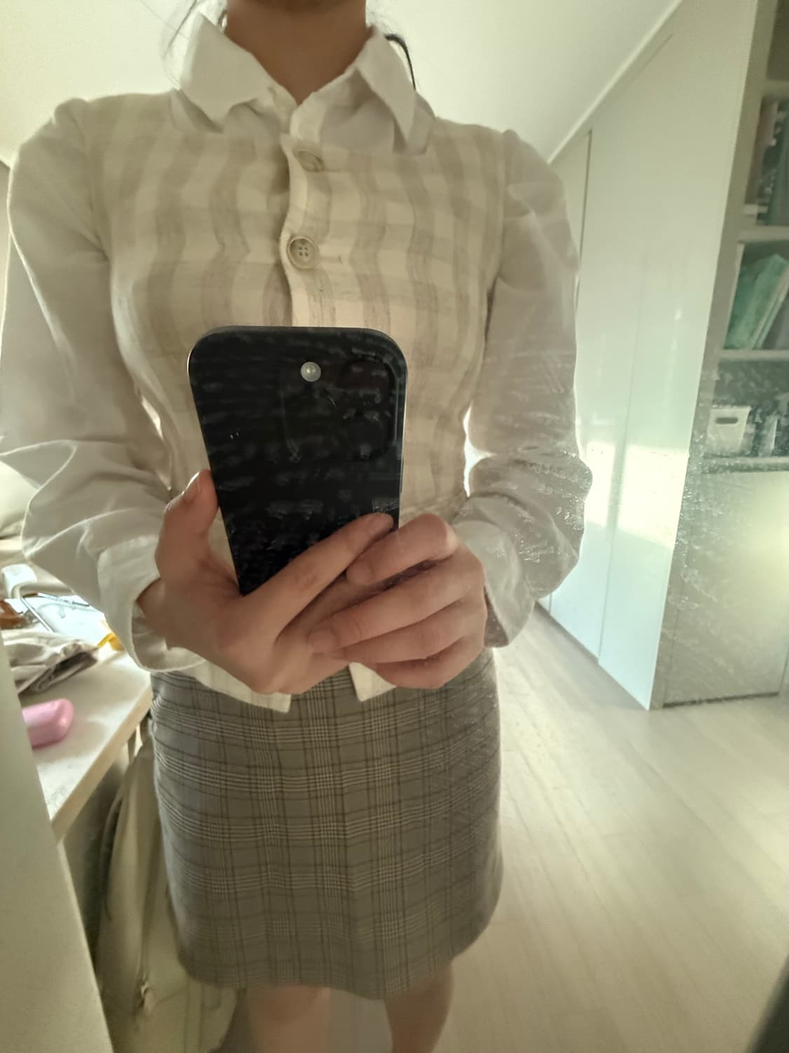 It michaa 린넨 베스트  상품이미지1