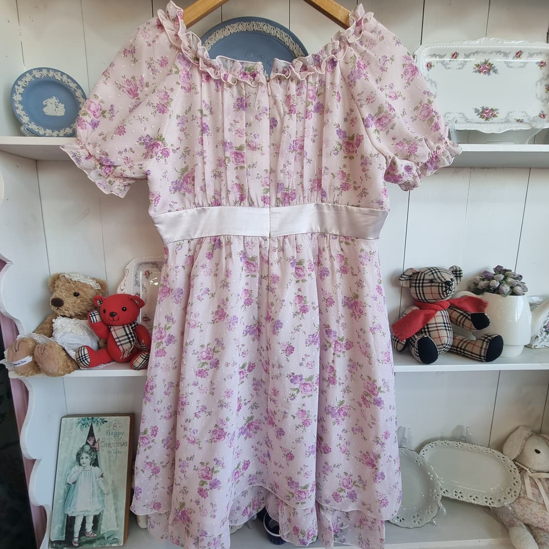 플라워 쉬폰 원피스 상품이미지6