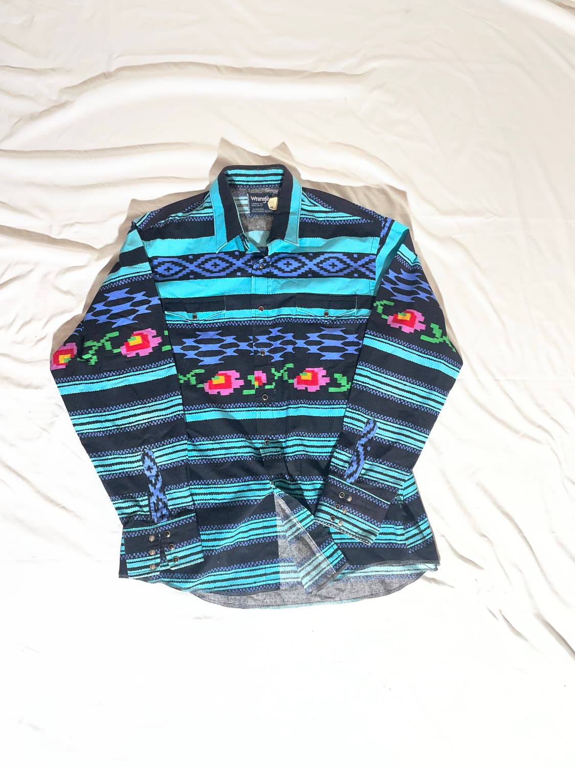 Wrangler 랭글러 카우보이 컷 아즈텍 패턴 셔츠 상품이미지1