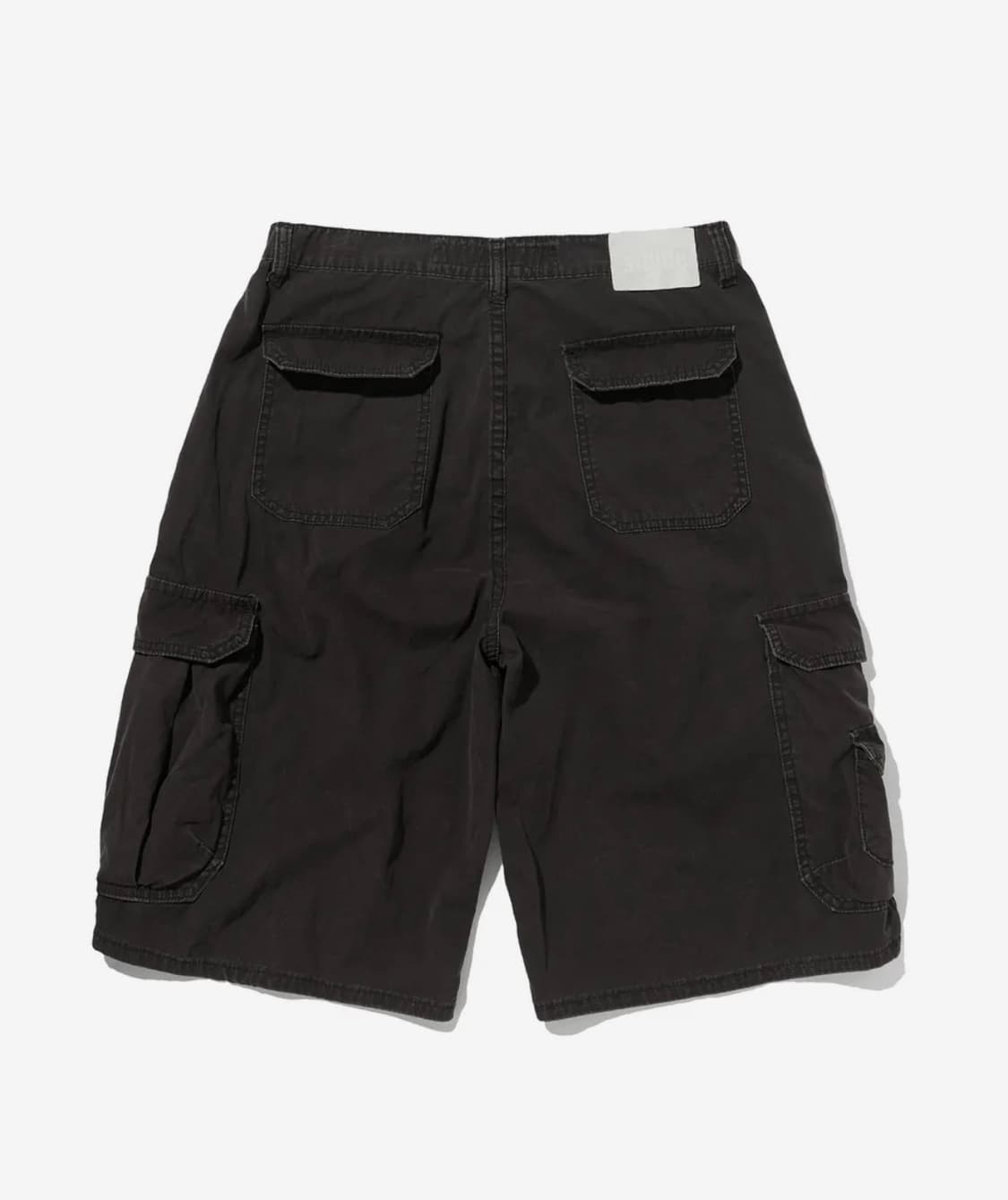 스웨이드 WIDE CARGO SHORTS [BLACK] 상품이미지8