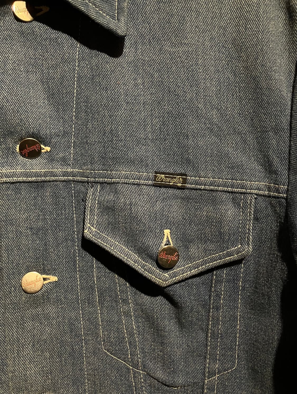 70s USA 빈티지 랭글러 3세대 트러커 자켓 상품이미지5