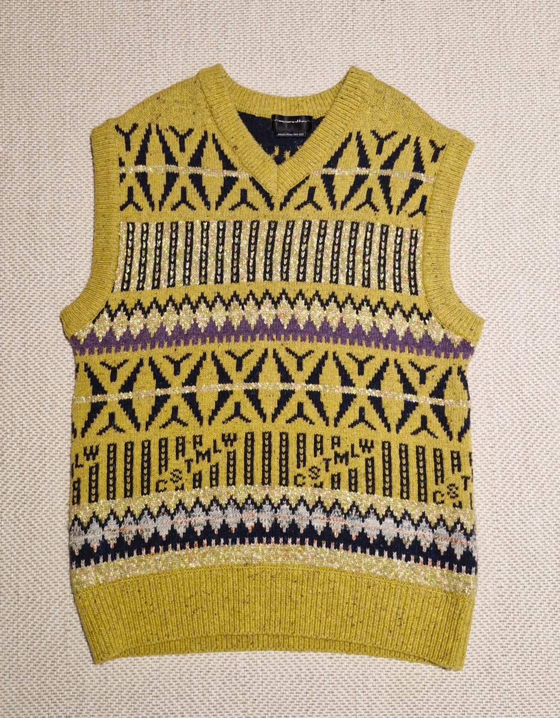 커스텀멜로우 블랙라벨 노르딕 니트 베스트 100 상품이미지2