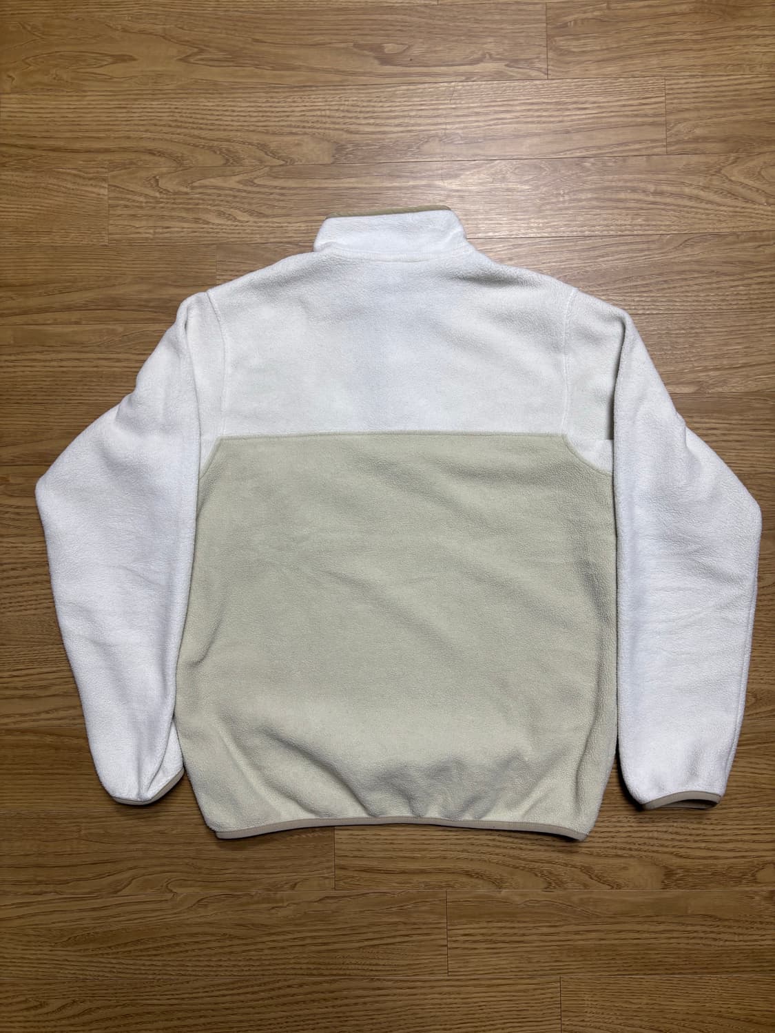 파타고니아 신칠라 스냅티 화이트/브라운 M 상품이미지2