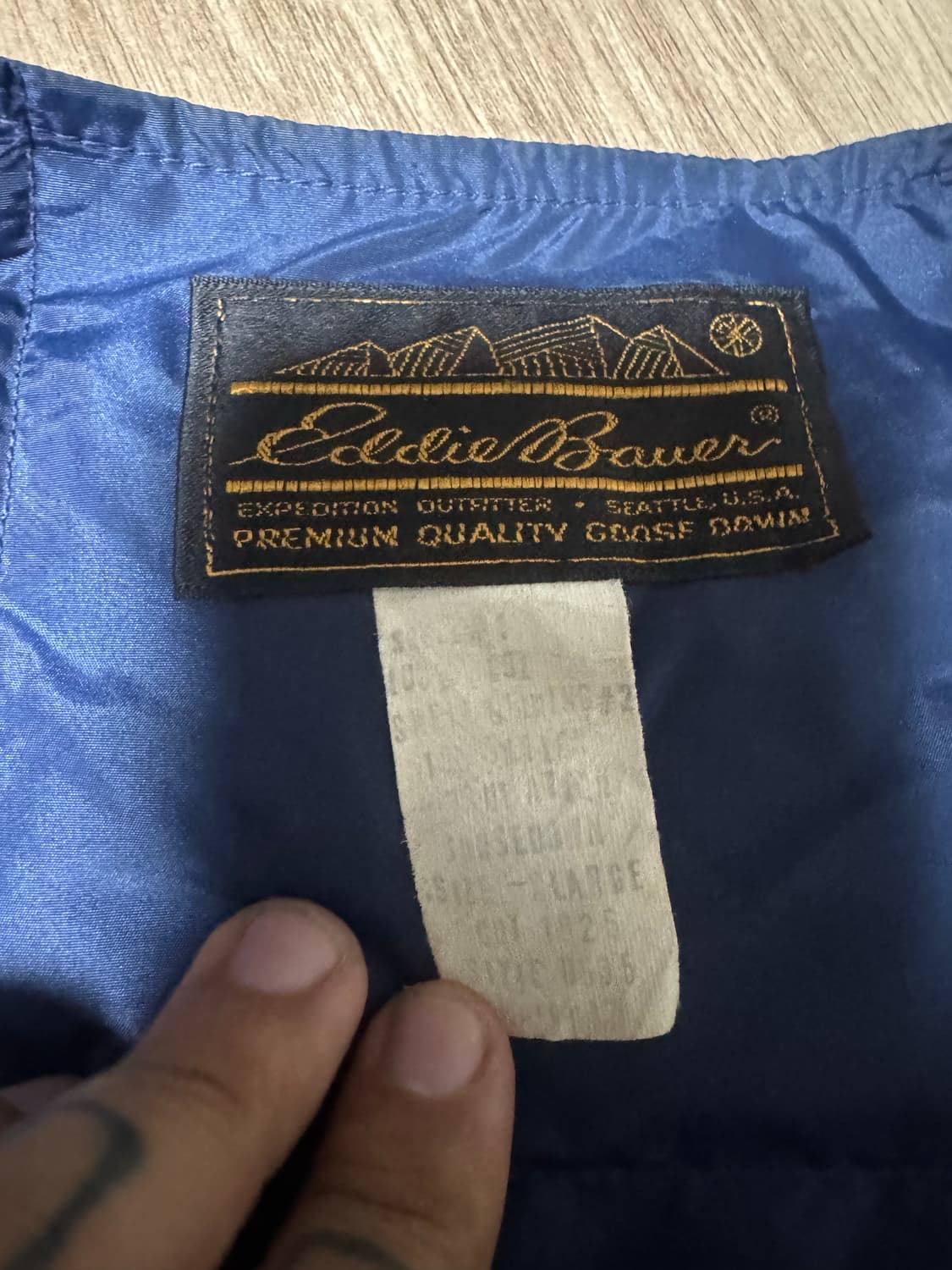 빈티지 에디바우어 경량베스트 상품이미지3