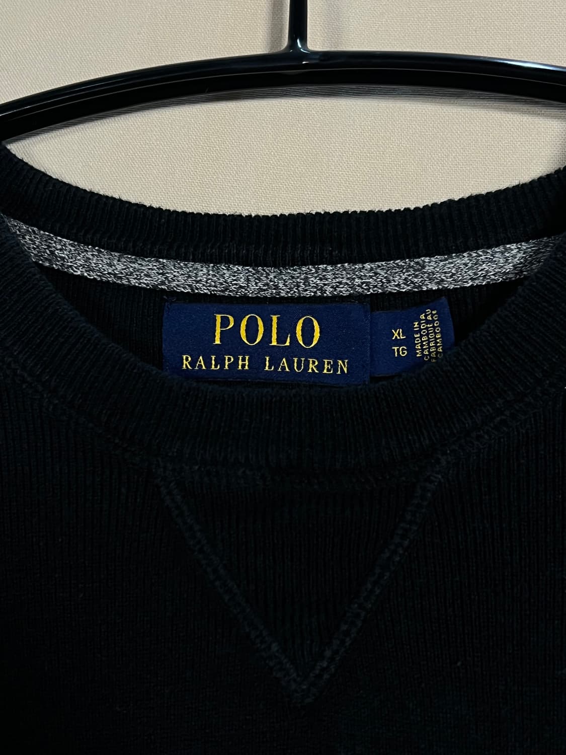 폴로 랄프로렌 베이직 맨투맨 처분  상품이미지3