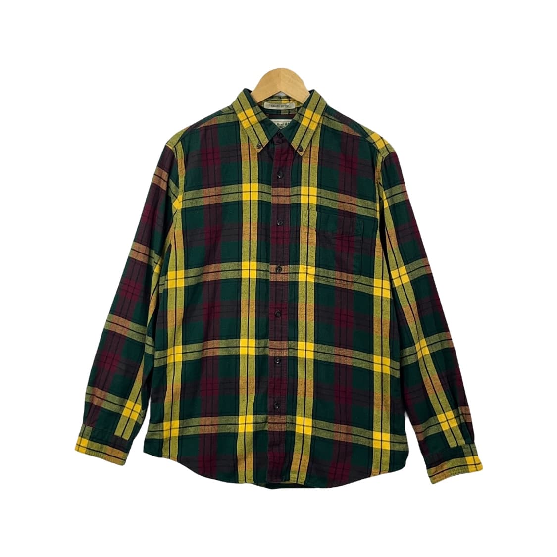 [LL Bean] 엘엘빈 헤비코튼 원포켓 체크셔츠 상품이미지1