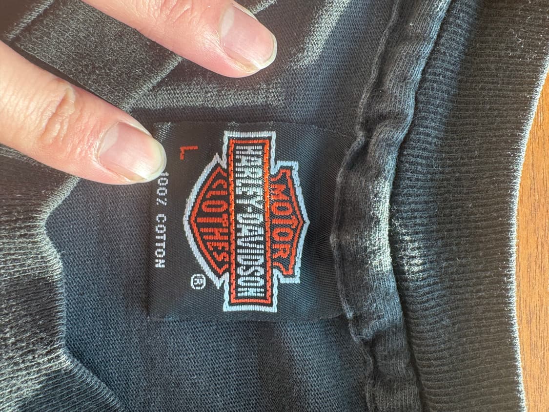 할리데이비슨 빈티지 티셔츠 상품이미지3