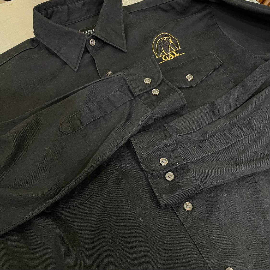 (L) Dakota 곰 자수 워크 셔츠 상품이미지9