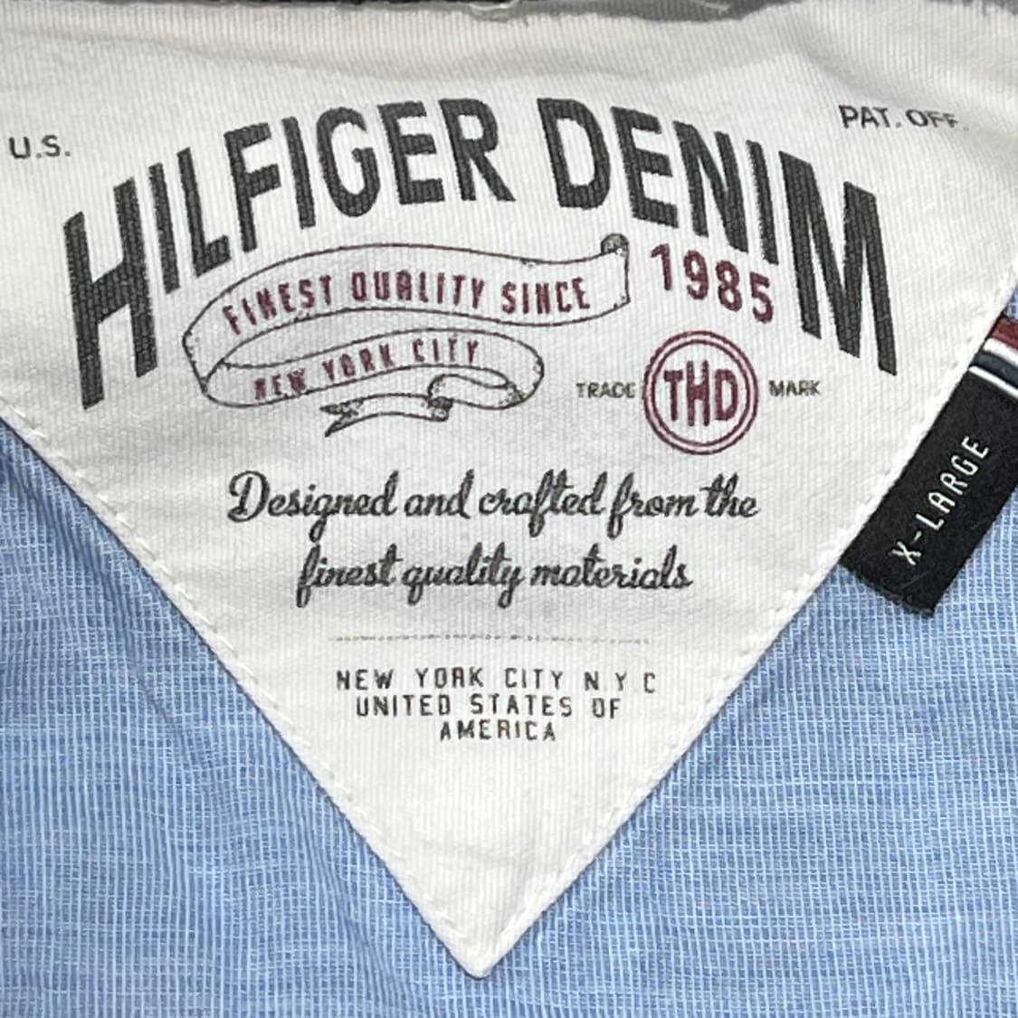 타미힐피거 자수 체크셔츠 s10681 상품이미지7