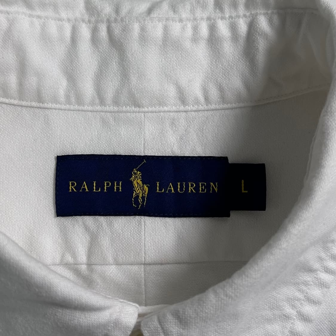 폴로 랄프로렌 화이트 옥스포드 셔츠 상품이미지5