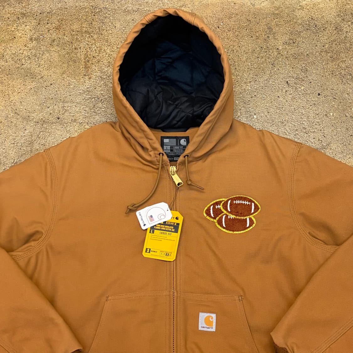 새상품 Made in USA 빈티지 칼하트 덕액티브 자켓 디트로이트 자켓 상품이미지3