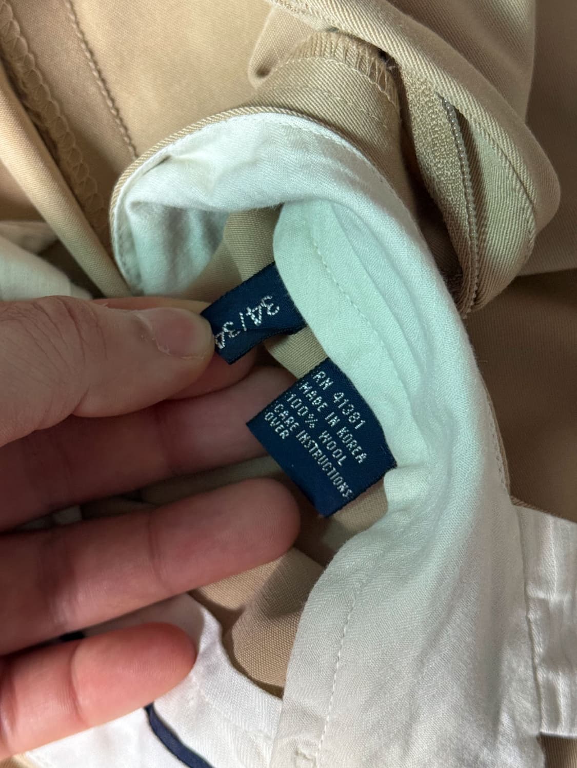 (34) 폴로 랄프로렌 골프 울 트라우저 플리츠 팬츠 상품이미지5