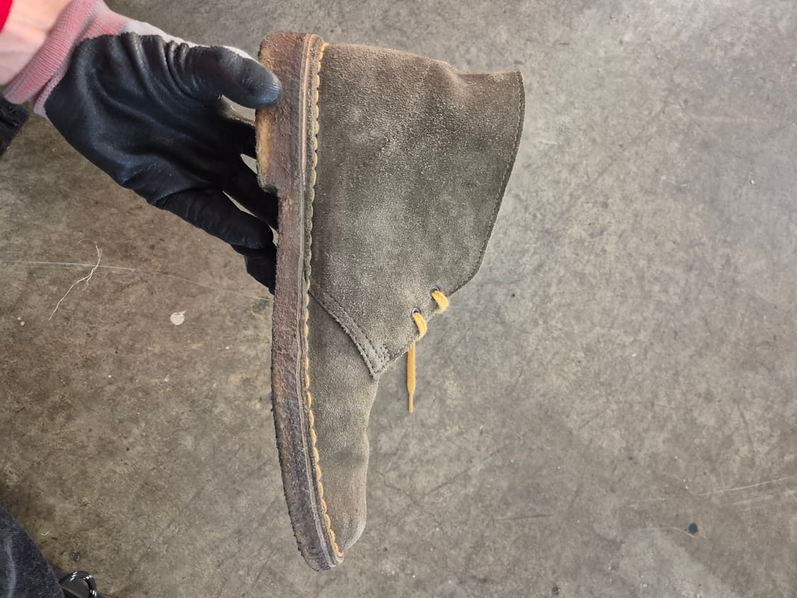 클락스 오리지널스 데저트 부츠 그레이 255 상품이미지4