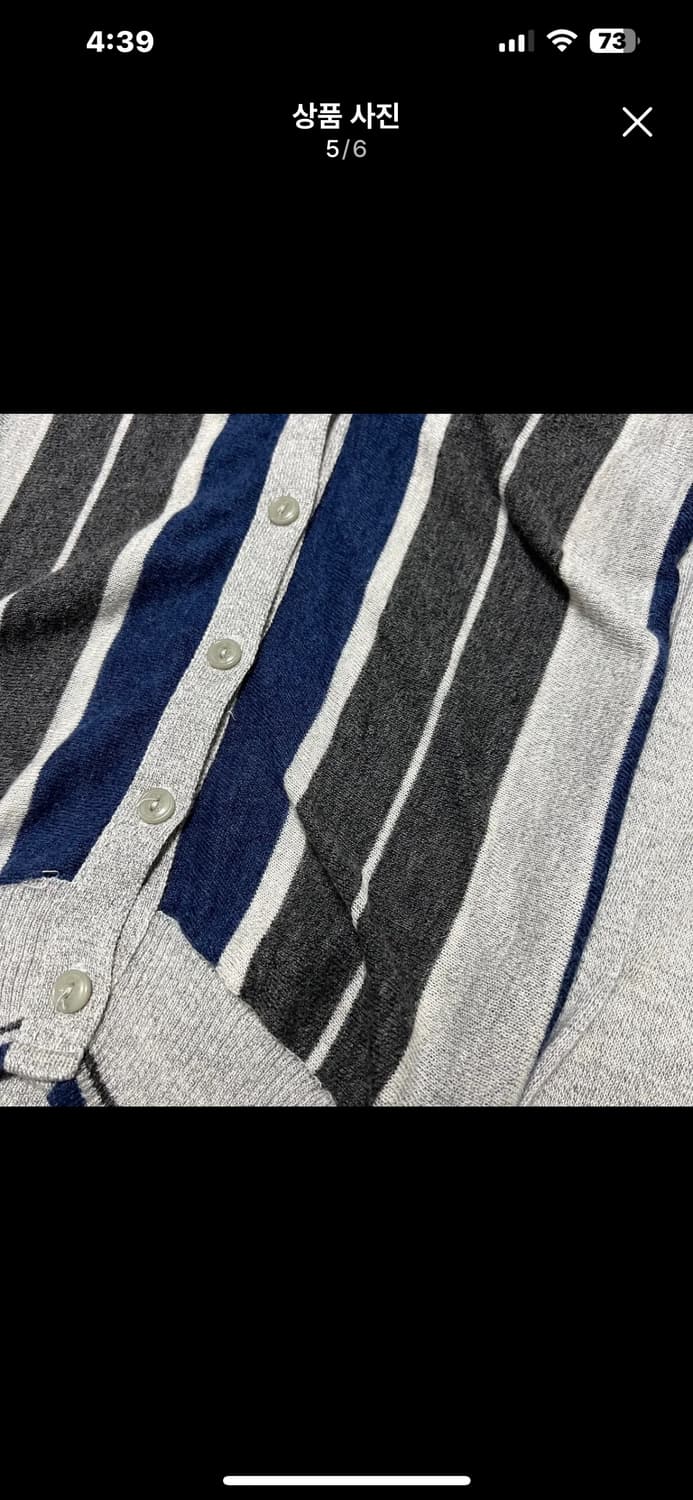 HYSTERIC GLAMOUR 히스테릭 글래머 그레이 집업(S) 상품이미지3